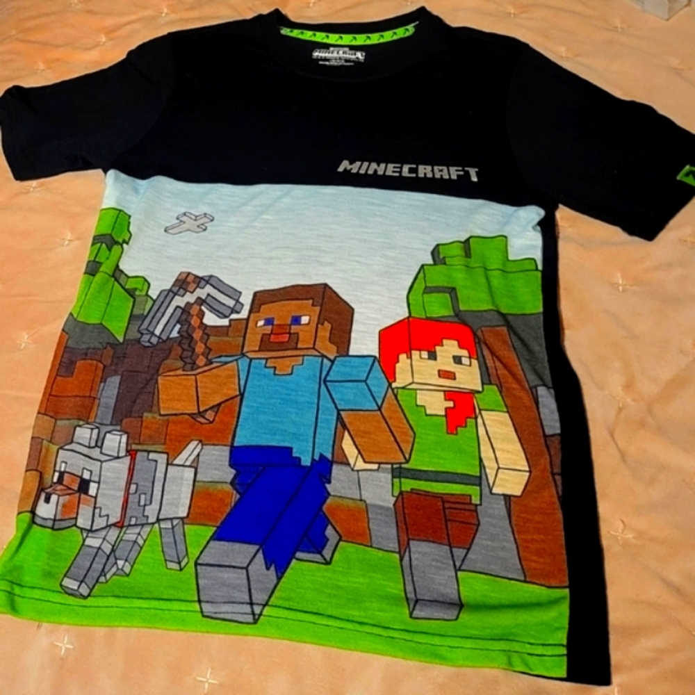 Mojang Minecraft T-Shirt Boys
